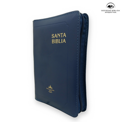 Biblia Reina Valera 1960 Tapa Flexible Azul