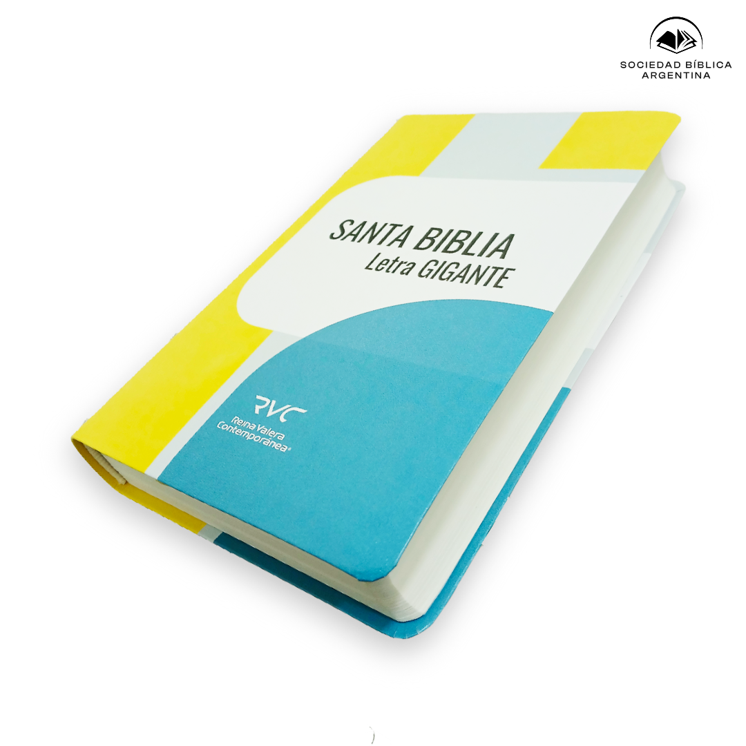 Biblia Reina Valera Contemporánea Letra Gigante Azul