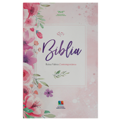 Biblia Reina Valera Contemporánea economica Flores - Misionera 1M economicas