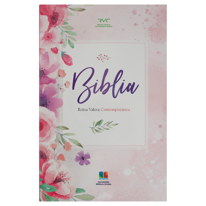 Biblia Reina Valera Contemporánea economica Flores - Misionera 1M economicas