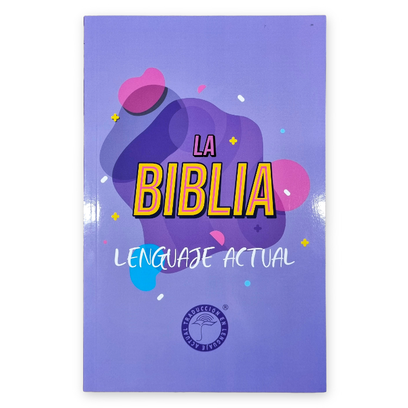 Biblia Traducción en Lenguaje Actual (TLA) Lila con Mapas - Caja cerrada de 40 unidades