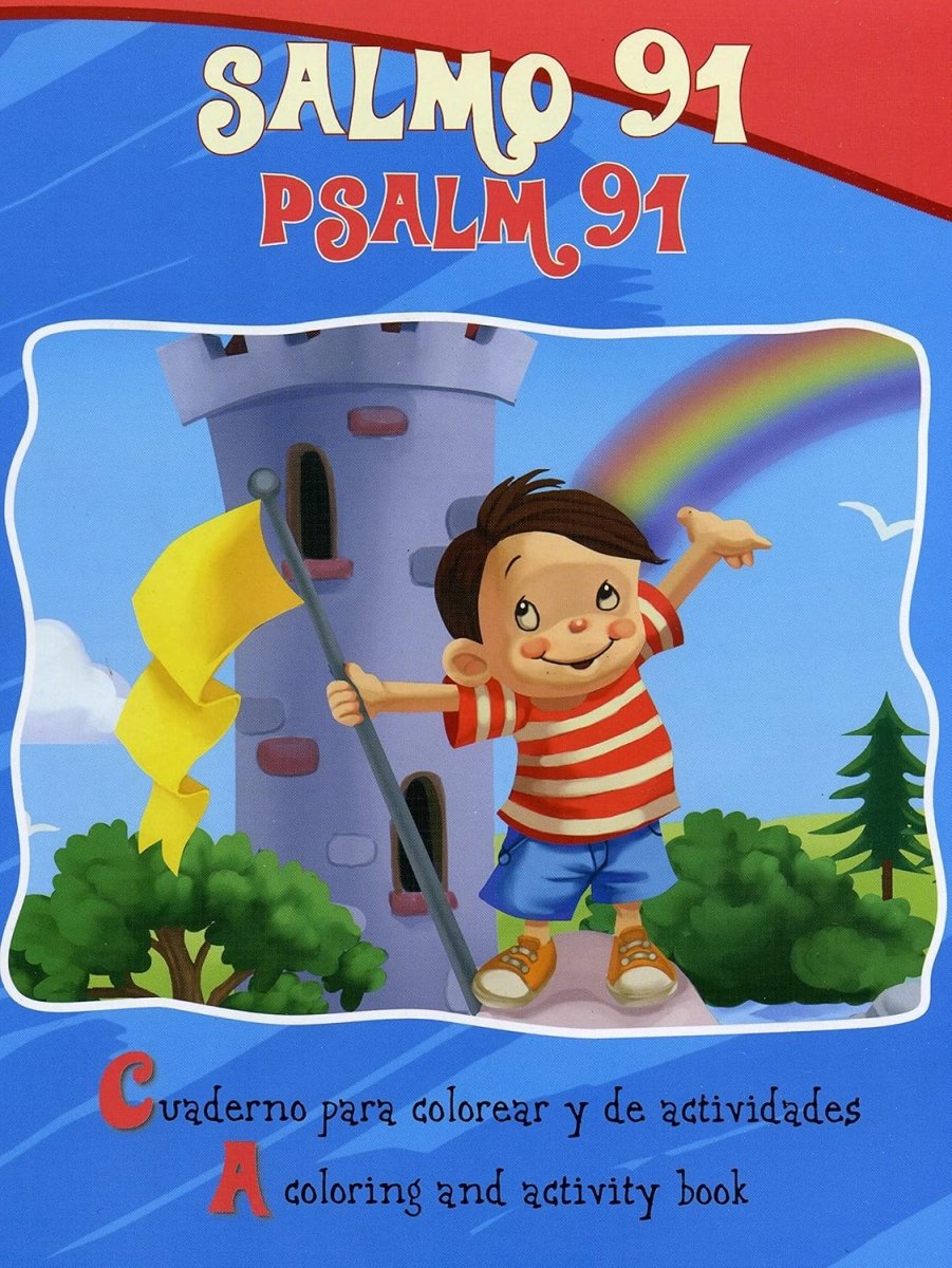 Salmo 91 - Libro de Colorear - Bilingue