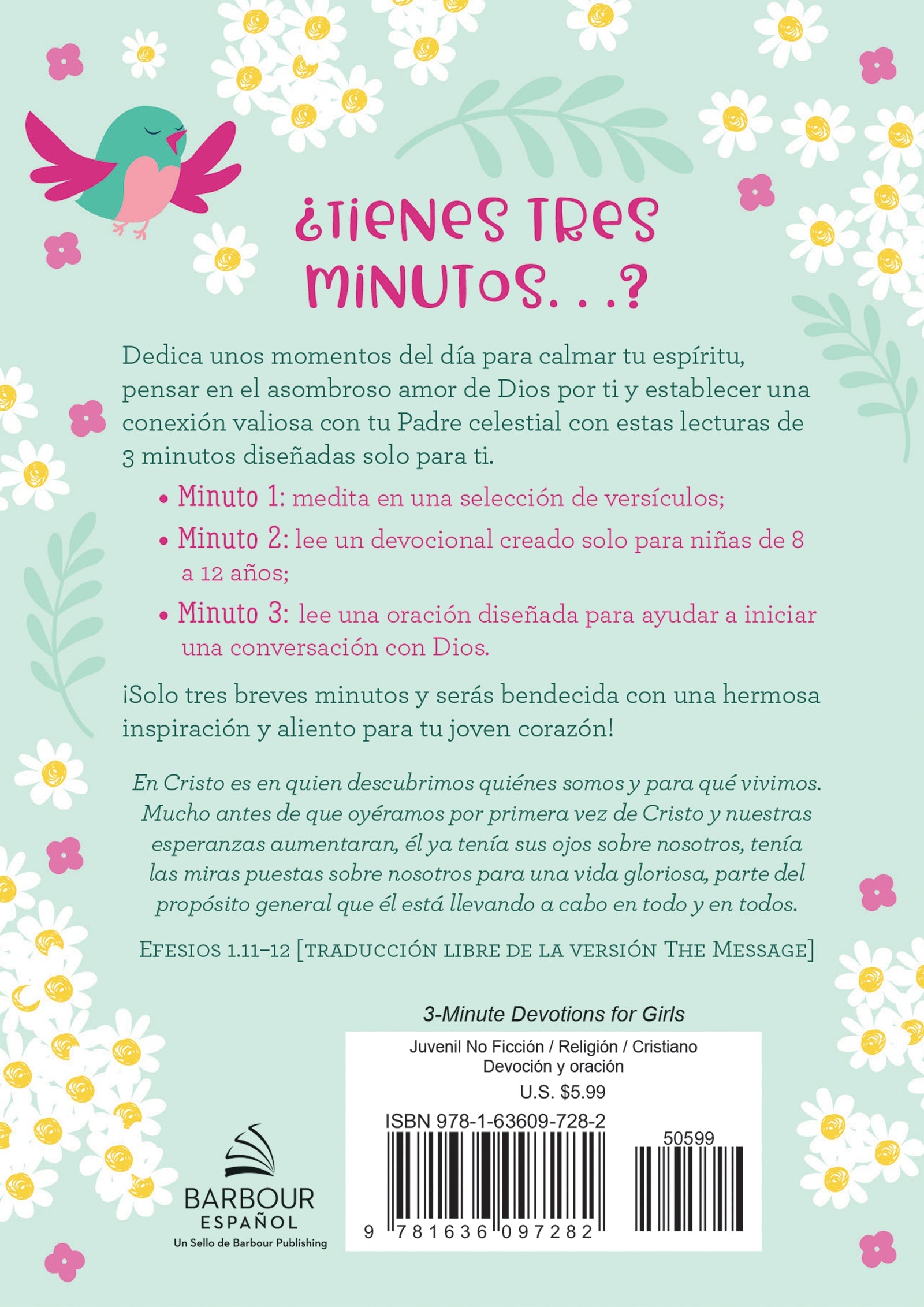 Devocionales De 3 Minutos Para Niñas