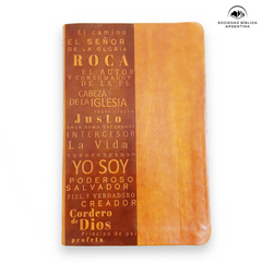 Biblia RVR 1960 Letra 10 Pts 14 X 21 Nombres De Dios Canela