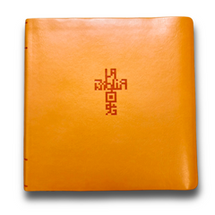Biblia Nueva Traducción Viviente QR Principios para vivir Naranja