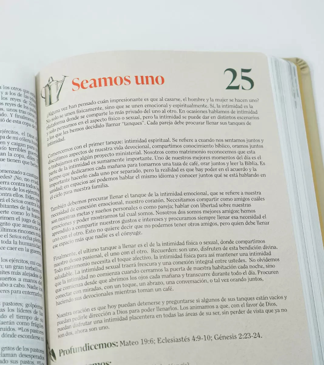 Biblia Devocional Matrimonial - Edición Lujo