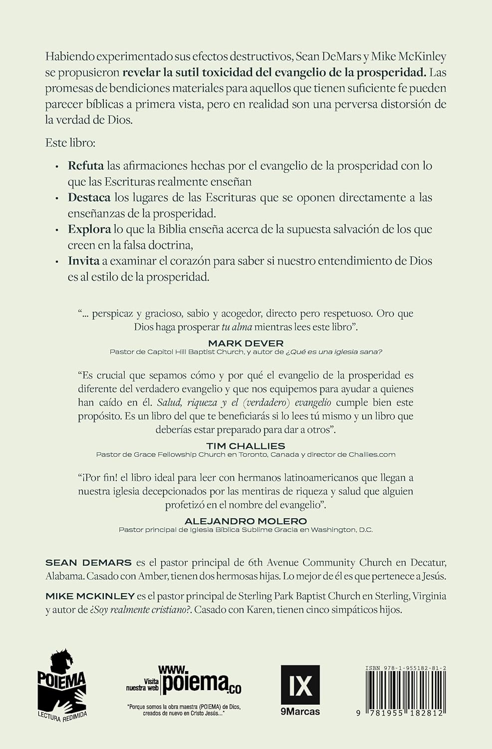 Salud, Riqueza Y El Verdadero Evangelio