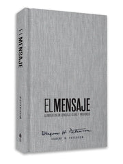 Biblia El Mensaje, Letra 9,5 Pt, 14,5×22, Tapa Dura, Gris