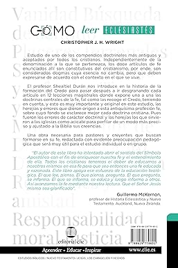 Cómo Leer Eclesiastés - Christopher Wright