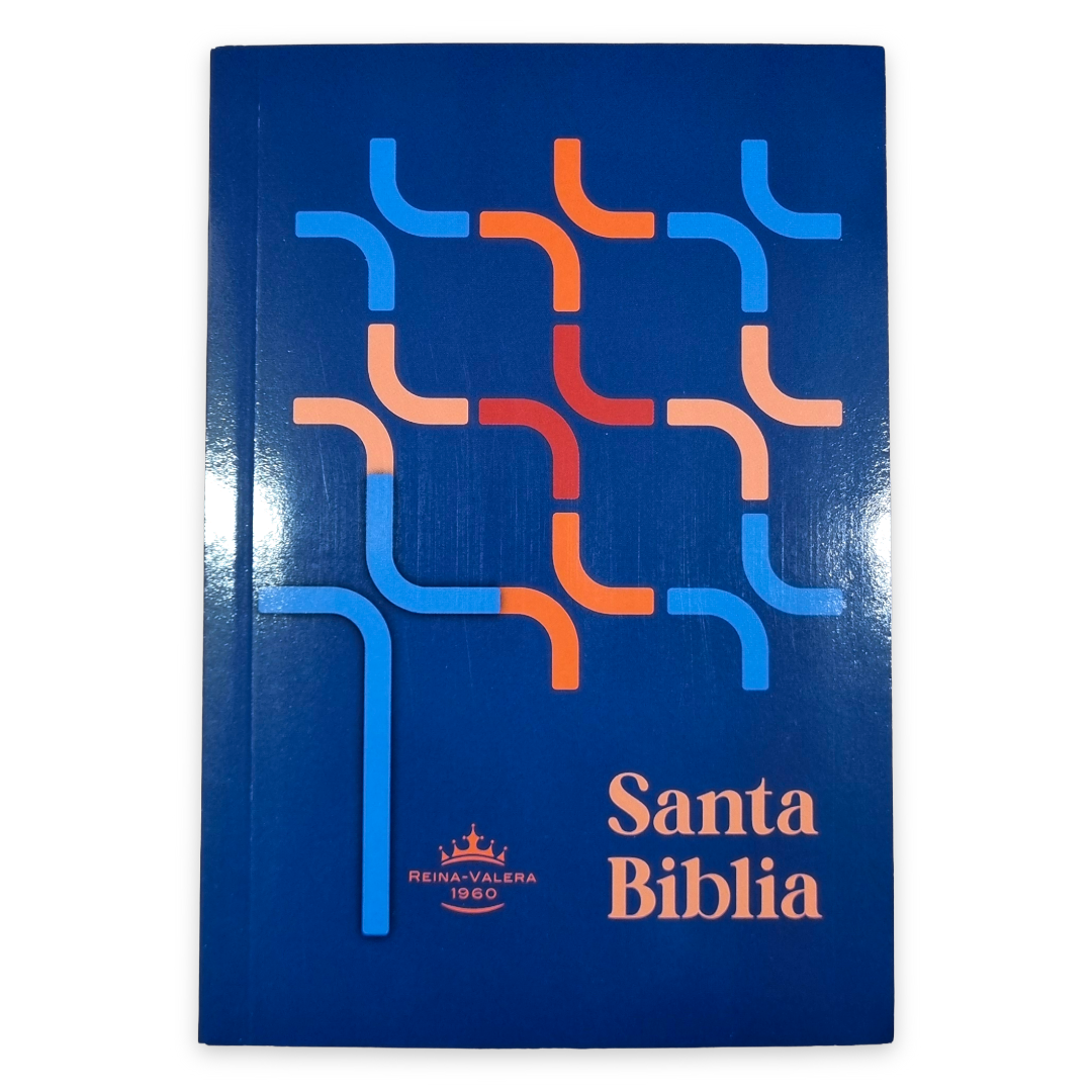 Biblia Reina Valera 1960 9 puntos 11x16 cm Tapa Rústica Económica