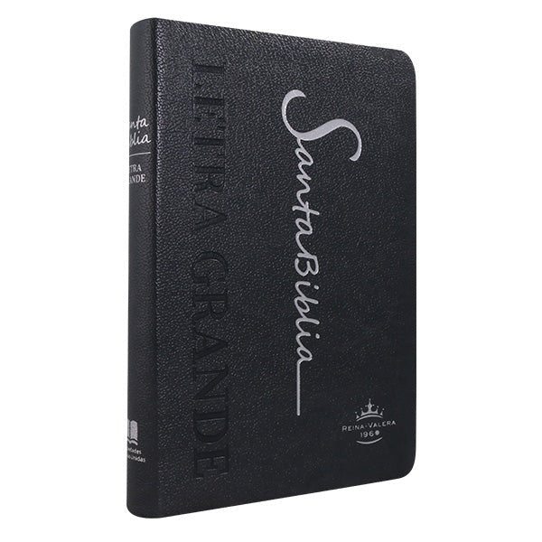 BIBLIA RVR065cLG PE SP LETRA 11p x 14x21 GRIS