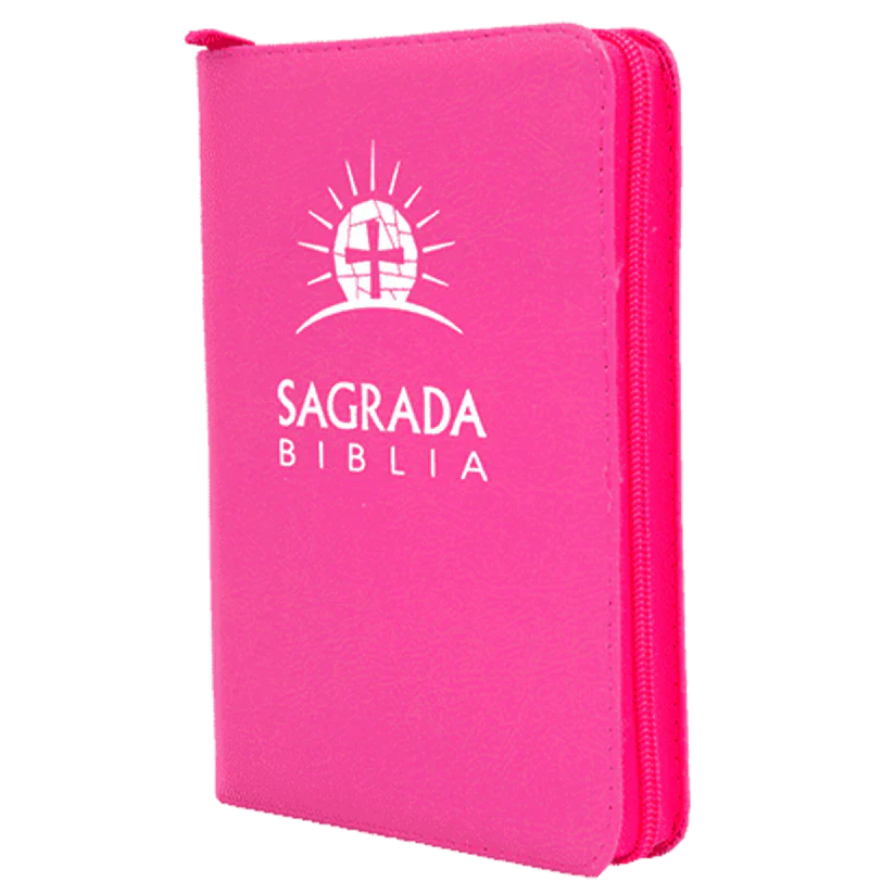 Biblia Dios Habla Hoy – 055DK – Letra 10 pts – 13,5x19,5 cm – Cierre – Fucsia