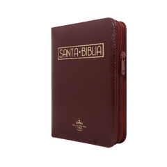 BIBLIAREINA VALERA 1960 055cLGZPJRa L 10p 13x19 CONCORDANCIA CIERRE PJR IMITACION PIEL BORDO QR