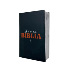 Biblia Reina Valera 1960 letra grande flexible azul canto blanco