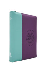 BIBLIA REINA VALERA 1960 066LGZPJR L 14 p 22x14 CIERRE PJR TAPA PU MORADO
