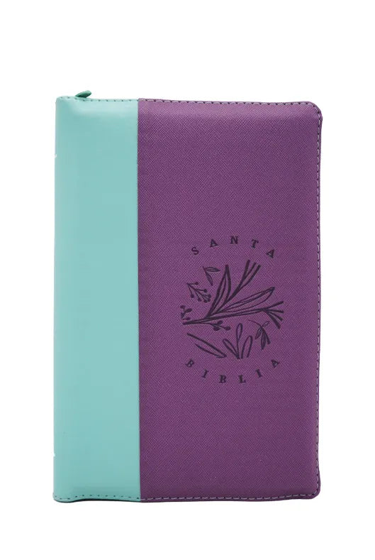 BIBLIA REINA VALERA 1960 066LGZPJR L 14 p 22x14 CIERRE PJR TAPA PU MORADO
