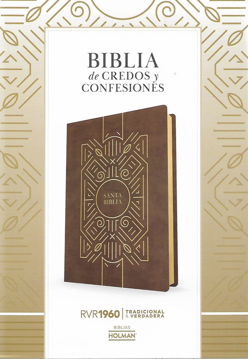 Biblia Reina Valera 1960 De Credos Y Confesiones Cafe Simil Piel