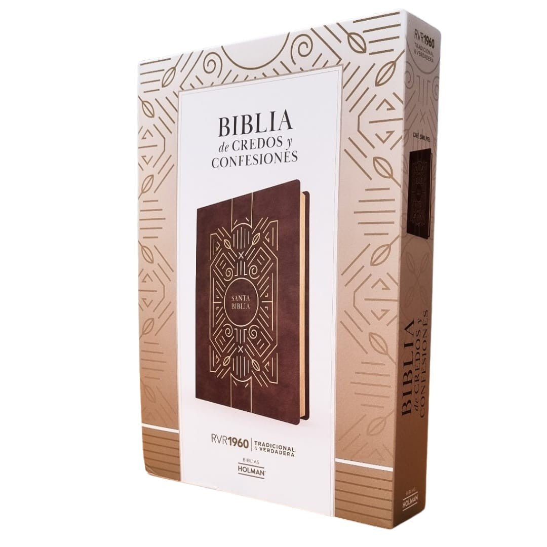 Biblia Reina Valera 1960 De Credos Y Confesiones Cafe Simil Piel