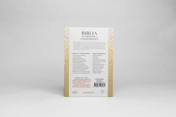 Biblia Reina Valera 1960 De Credos Y Confesiones Cafe Tapa Dura