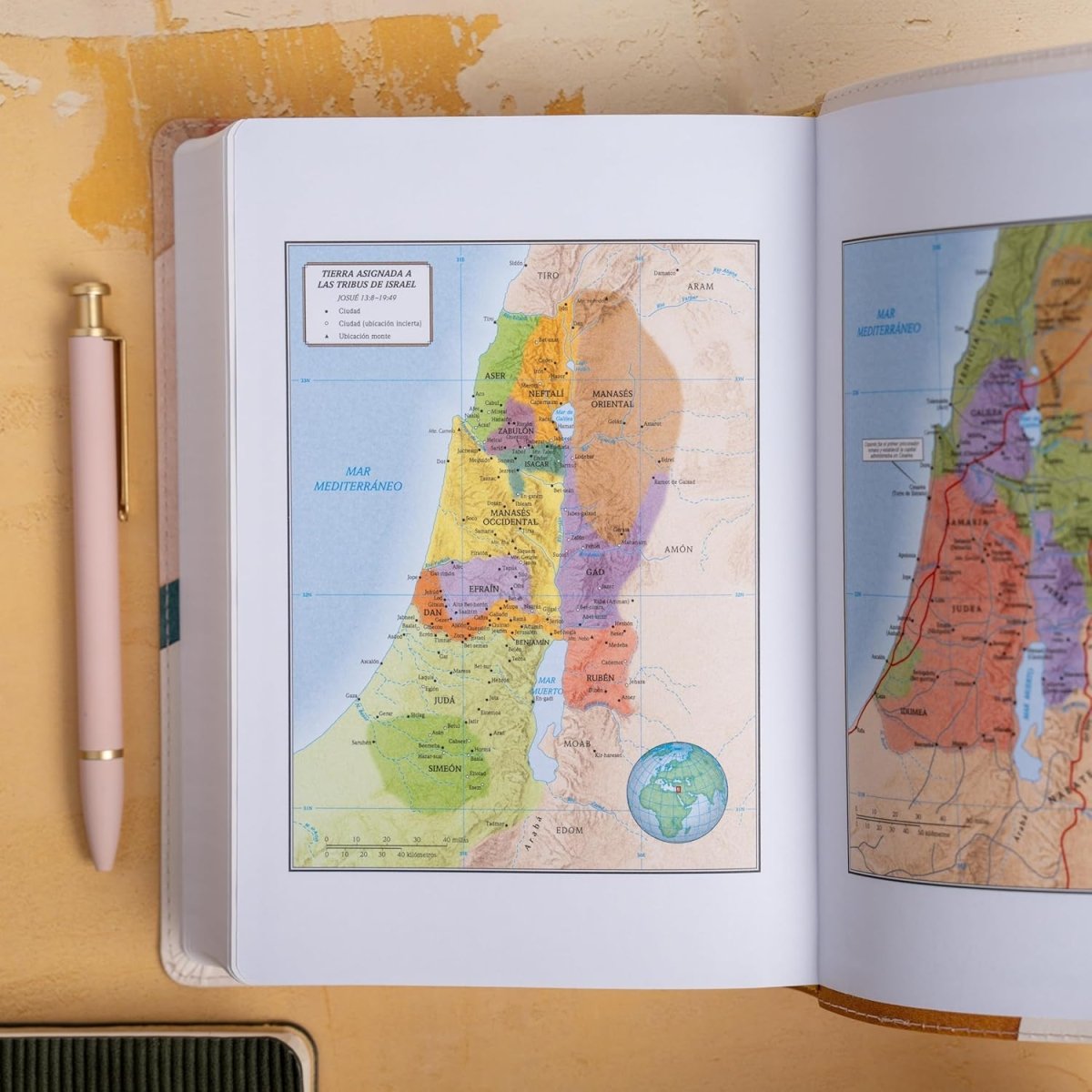 Biblia Reina-Valera 1960, Letra 12 Pt, 13,5×20, Tapa PU, Acuarela