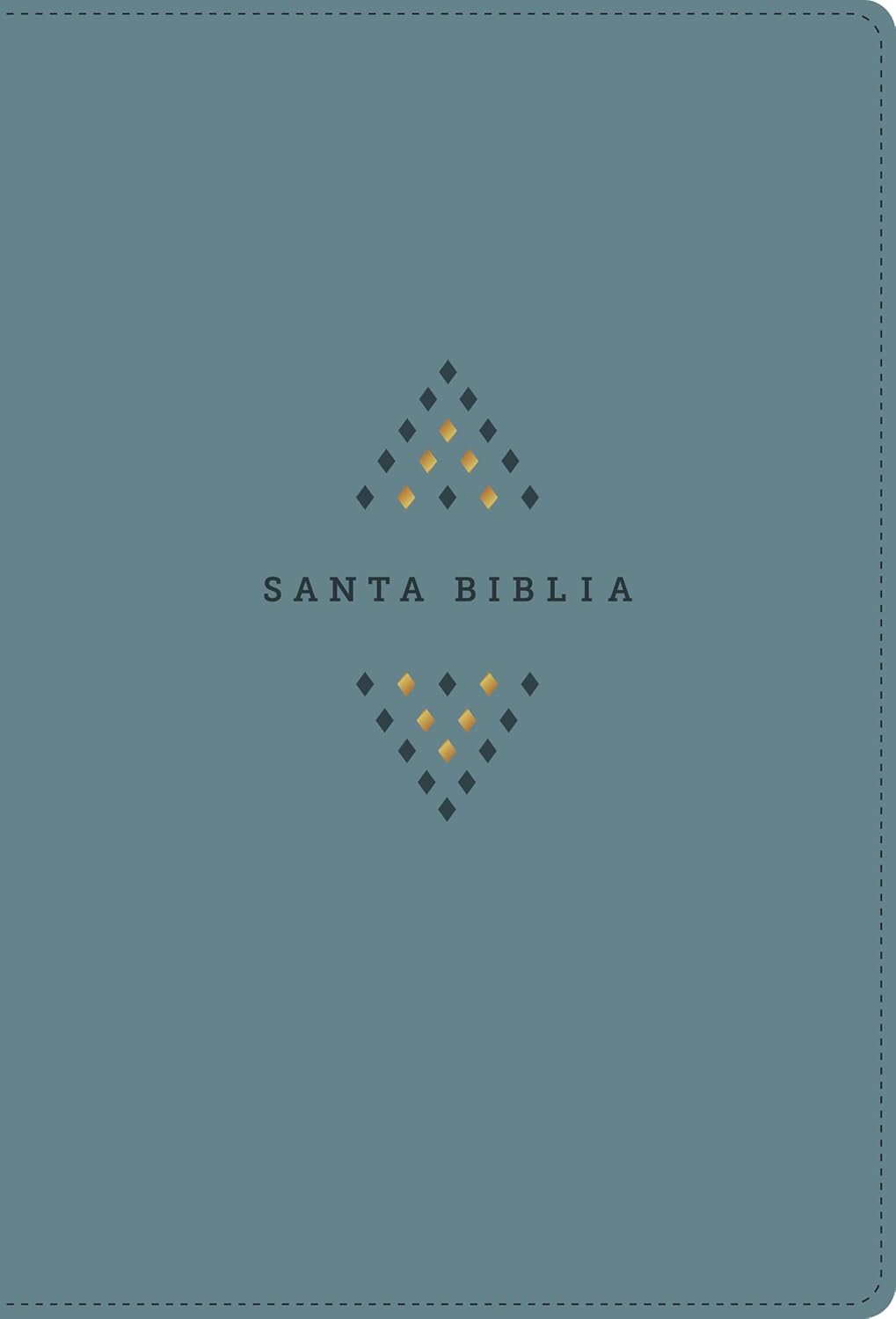 Biblia Nueva Traducción Viviente (NTV) Ultrafina, Letra 10 Pt, 16,5×24, Índice, Palabras De Jesús En Rojo, Tapa PU, Azul