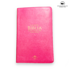 Biblia Reina Valera 1960 Czti Lg Pjr Clásica Fucsia