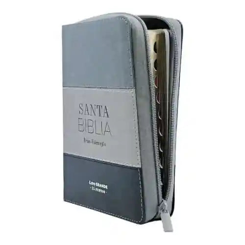 Biblia Reina Valera 1960 Letra Mayor Indice PJR Tricolor