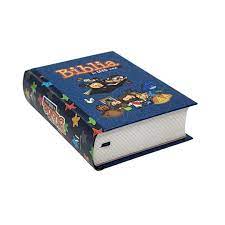 Biblia Reina Valera 1960 Mi Gran Viaje Tapa Dura Azul Niños