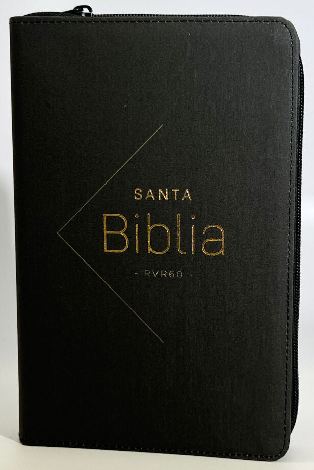 Biblia Reina Valera 1960 Letra Grande Cierre PJR Negro