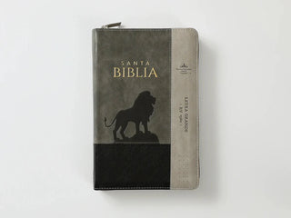 Biblia Rvr60 065Czti Lg Cierre Indice 12P 15 X 23 Inspiracion Len Negro/Gris/Gris