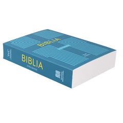 Biblia Reina Valera Contemporánea 12x16 cm Letra Grande PJR Coverflex Azul