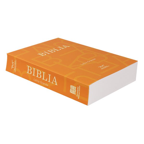Biblia Reina Valera Contemporánea Letra Grande 12x16 cm Coverflex concordancia Naranja