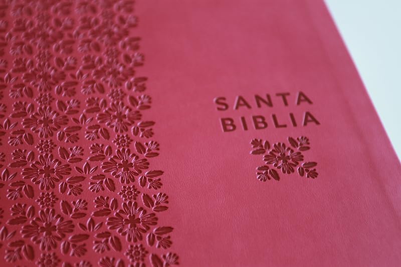 Biblia Reina Valera 1960 · Edición Super · Tapa fucsia