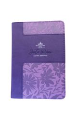 Biblia Reina Valera 1960 – 035 – Con Concordancia – Letra 12 pts – 11x16 cm – Lila