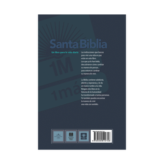 Biblia Misionera Reina Valera 1960 1M - Tapa Paloma Celeste economicas