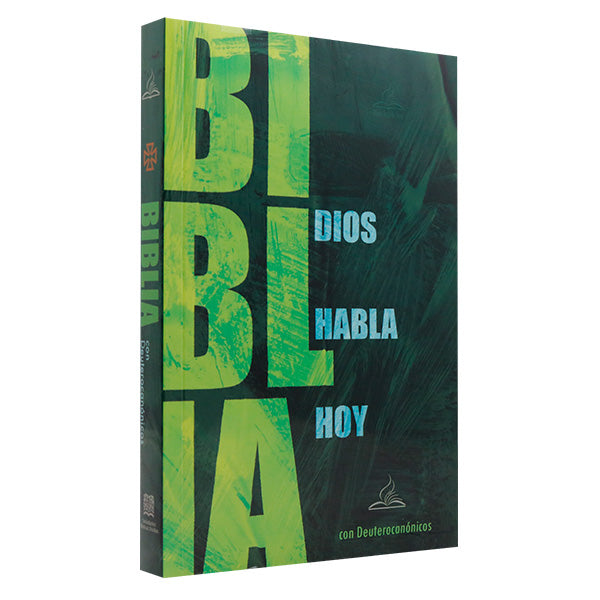 Biblia 1M Económica Dios Habla Hoy – Tapa Cartulina Verde, con Índice, 14 x 21 cm, Letra 8 Puntos