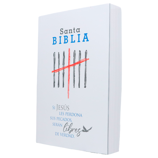 Biblia Encarcelados Traducción Lenguaje Actual – Tapa Cartulina Multicolor, 14 x 21 cm, Letra 9 Puntos