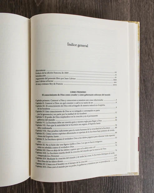 La Institución De La Religión Cristiana - Juan Calvino