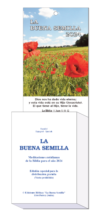 Devocional Diario La Buena Semilla 2024 Calendario (Taco)