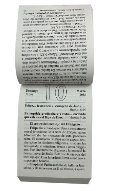 Devocional Diario La Buena Semilla 2024 Calendario (Taco)