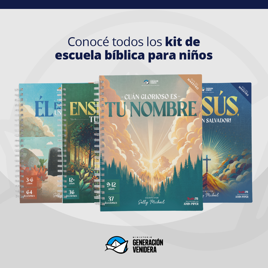 ¡Cuán glorioso es Tu nombre! – Kit de escuela bíblica para niños (Nombres y carácter de Dios)