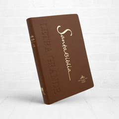 Biblia Reina Valera 1960 Letra Estándar Tapa PU Marrón 14 x 21 cm