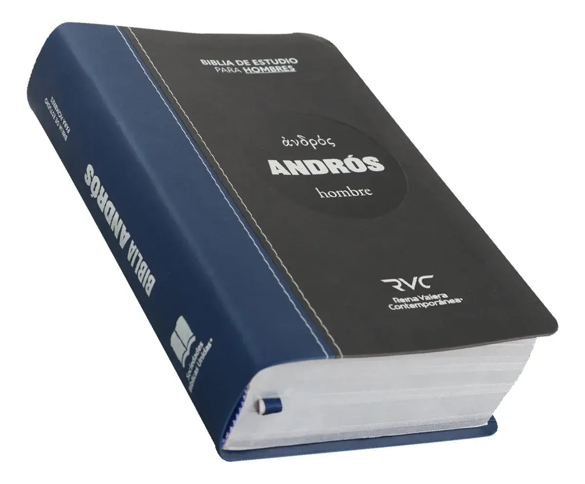Biblia Reina Valera Contemporánea Indice Estudio Andros Azul
