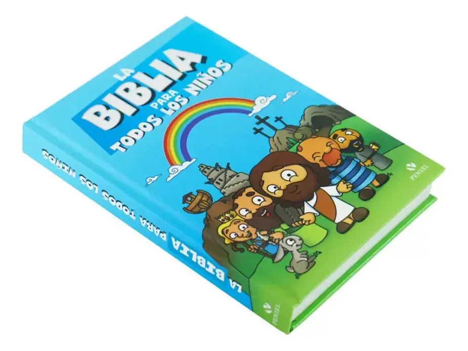 Biblia infantil Para Todos Los Niños - Color Azul