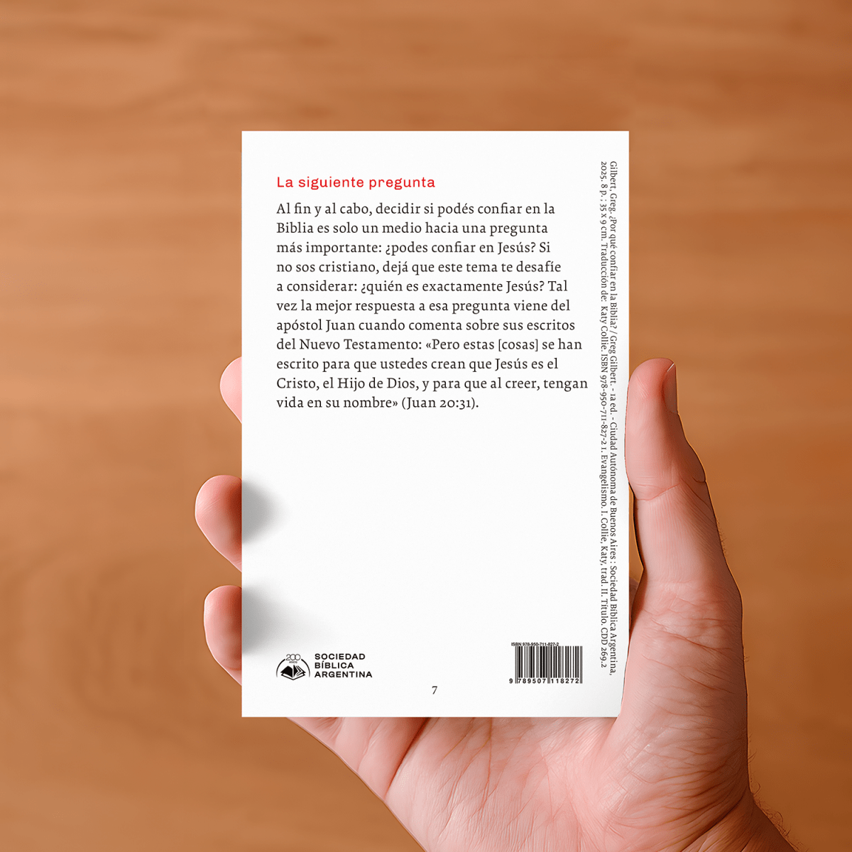 Selecciones - Folletos - ¿Por qué confiar en la Biblia? (Pack 100 un.)
