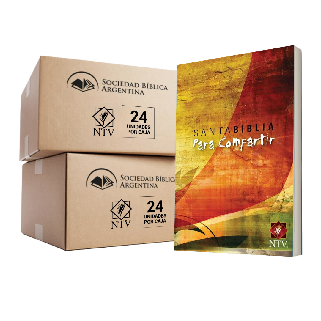 Biblia Nueva Traducción Viviente Edicion Cosecha Compartir - Misionera x caja de 24 Unidades