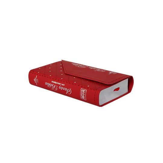 Biblia Reina Valera 1960 – Tapa Imitación Piel Roja Agenda con Broche, con Cierre, Concordancia, 10 x 17 cm, Letra 10 Puntos