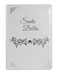 Biblia Reina Valera 1960 Letra Grande 14 Puntos Blanca