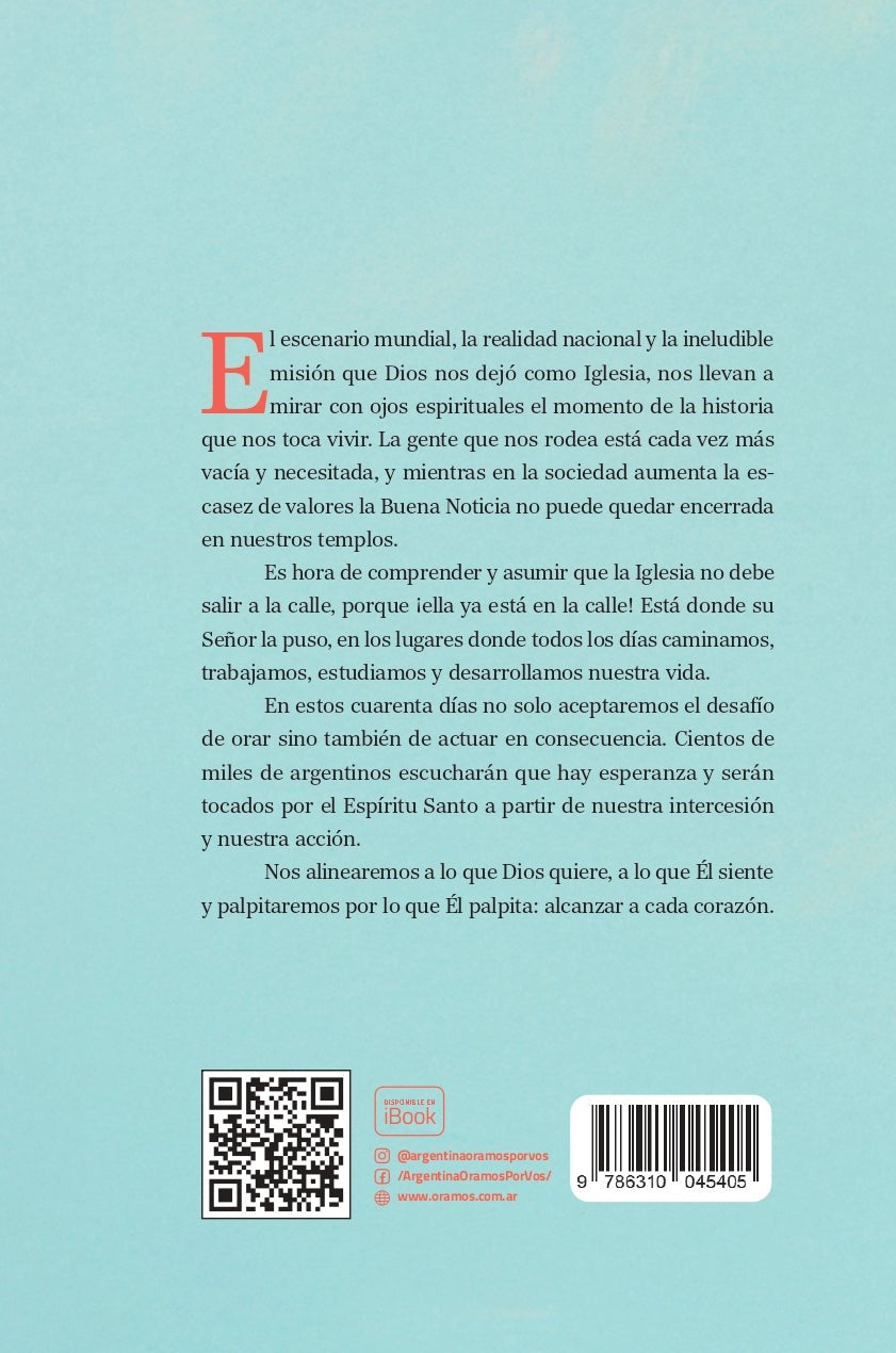 A Cada Corazón - Devocional de 40 días - Argentina Oramos Por Vos 2025