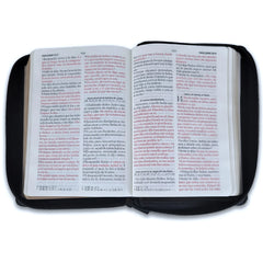 Biblia Reina Valera 1960 – 025 – Con Concordancia – Letra 11 pts – 11x16 cm – Cierre – Negro